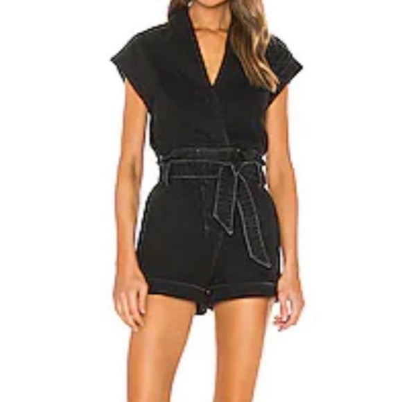 Revolve RTA denim romper - Picture 1 of 1
